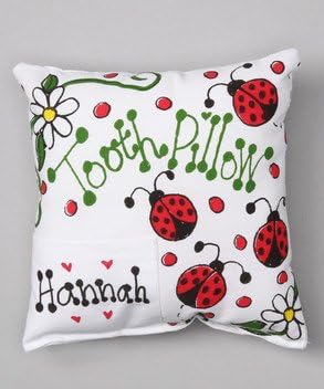 Bunnies and Bows - Ladybugs - Personalized Pillowcase