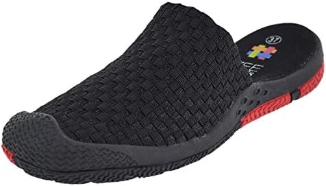 ZEE ALEXIS JACYLN BLACK METALLIC WOMENS SLIDE Size 36M