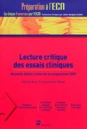 Lecture critique des essais cliniques