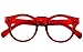 BEISON Horn Rimmed Round Eyeglasses Frame Clear Lens 46mm