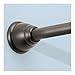 mDesign Modern Metal Bathroom Shower Constant Tension Shower Curtain Rod - Adjustable - Expands from 50