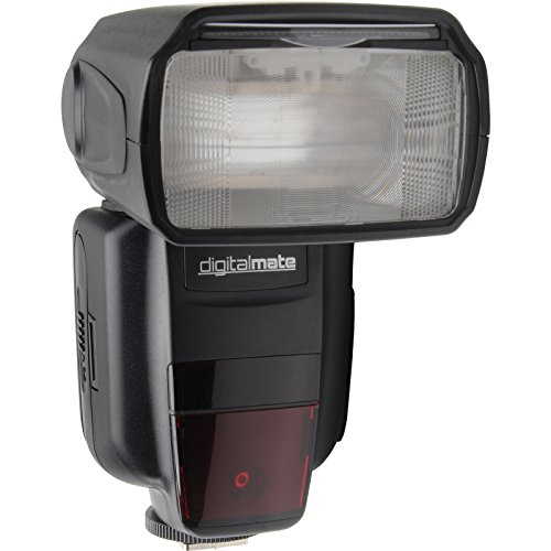 DigitalmateDMSB680N I-TTL Dedicated Flash with 18-180 Power Zoom, Bounce & Swivel (Black)