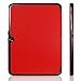 Tab 3 10 Case, JETech® Gold Slim-Fit Smart Case Cover for Samsung Galaxy Tab 3 10.1 (10 Inch) Tablet PC with Auto Sleep/Wake Feature (Galaxy Tab 3 10.1, Red)