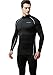 TM-YUT32-KLG_Medium Tesla Men's Thermal WinterGear Compression Baselayer Mock Long Sleeve Shirt YUT32