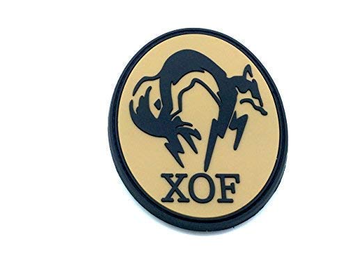 XOF FoxHound Special Force Group Metal Gear Solid Airsoft PVC Patch