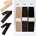 BYNOW Wig Grip Band with Lace Parting Hair Scarf No-slip Comfort Elastic Velvet Adjustable Wig Grip Band for Lace Wigs and Frontal (Brown)