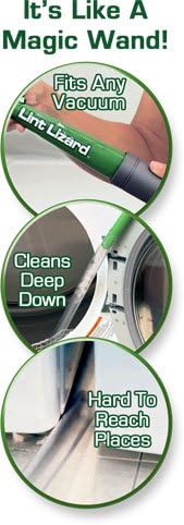 As Seen On TV 6057-12 Lint Lizard Flexible Vacuum Hose