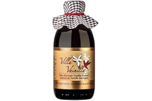 Villa Vainilla Pure Vanilla Extract - Premium Concentrated Vanilla, Real, Natural, Gourmet Vanilla Flavor from Mexico (8.4 Fl