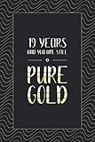 19th Birthday Notebook: Lined Journal / Notebook