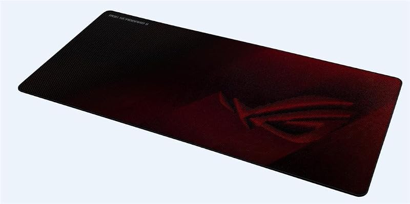 ROG Scabbard II - Tapete de Rato Gaming Estendido (revestimento protetor repelente a água, óleo e pó, bordas planas resistentes ao desgaste e base de borracha antiderrapante)