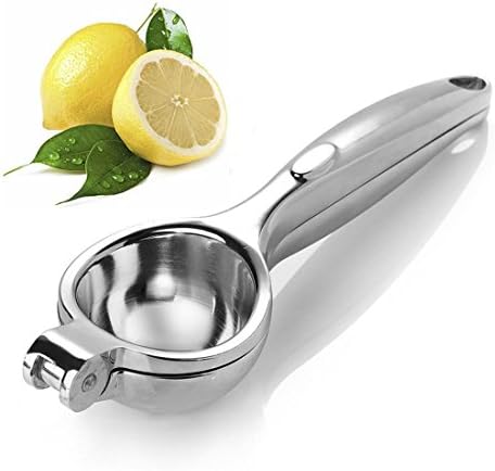 Azzel Lemon Squeezer Manual Lime Juicer with Large Bowl for Citrus Fruit-Zinc Alloy