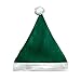 Windy City Novelties 12 Pack Green Felt Santa Hats | Christmas Party Favor Costume Accessories Santa Hat St. for Men and Woman Party Hats Warm Hats