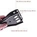Cosmos Universal Sim Card Cutter, 2 in 1 Standard SIM/Micro SIM Card Cutter with Adapters and Eject Pin for Smartphone, Cell Phone, Mobile Phone, with 1 Pc Marble Pattern Storage Bag