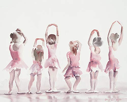 Aimee Del Valle, WDC94885, Aimee Del Valle - Les Cinquièmes 40 x 50cm Canvas Print, Multi-Color, 40 x 50cm