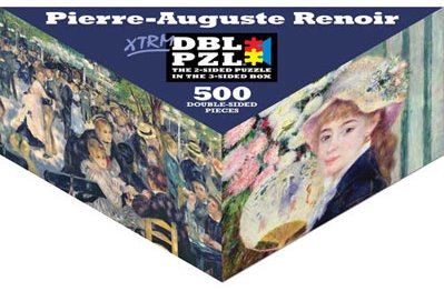 Pierre-Auguste Renoir - 500pc Double-Sided Jigsaw Puzzle by Pigment & Hue