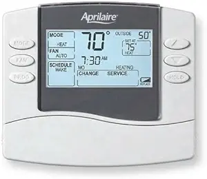 Aprilaire 8465 5/2 or 5/1/1 Day Programmable Thermostat