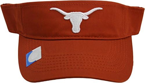 NCAA Texas Longhorns "3D Logo Series" Adult Adjustable Velcro Back Visor