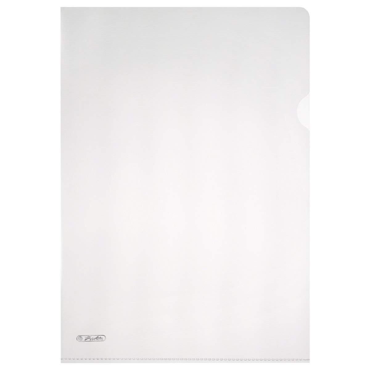 Blue A4 Pyramid-Embossed Document Sleeves. Transparent