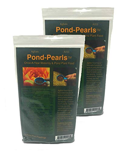 AgSafe AgriTab Pond Pearls Once A Year Aquatic Plant Food Fertilizer for Flowering, Growth and Strong Rooting (2 Packs/16 oz) - Thumbnail 3
