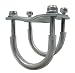 Flying Horse 2-Stroke Motorized Bicycle Heavy Duty Universal Mounting Bracket - Gas Bike HD U Mount Upgrade primary