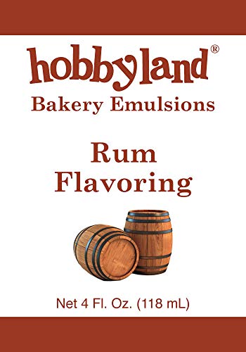 Hobbyland Bakery Emulsions (Rum Emulsion Flavoring, 4 fl oz) Rum Baking Emulsion - Thumbnail 3