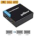 gofanco 4K HDMI Splitter 1x2 Port HDMI to HDMI Signal Distributor with 4 EDID Modes, Supports up to Ultra HD 4K @30Hz,3D, HDCP, 10.2 Gbps, 1 in 2 Out, 1 to 2 (Splitter2P)