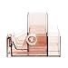 Comix Office Desk Organizer, 8 Components, Size 5.9x4.7x3.5in,Built-in Tape Dispenser,Perfect for Office/Home/School,Smoky Grey(B2250)