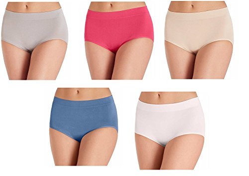 Carole hochman women s seamless brief - small - pink (p…