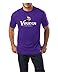 NFL Minnesota Vikings Men's UP4 Tee, Regal Purple, Large