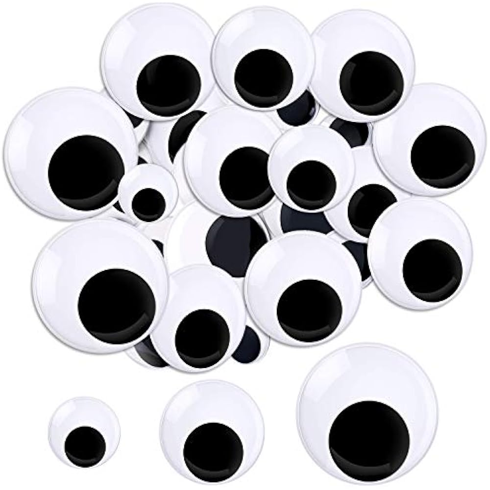 16Pcs Giant Googly Eyes For Crafts, 2 Inch 3 4 Large Wiggle With Strong