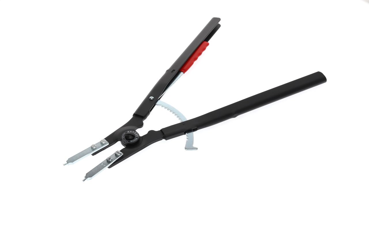 GEDORE Circlip pliers for outer circlips, With locking lever/finger protection, Straight jaws, Tip dia. 4.5 mm, 8000 A 6