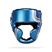 Sanabul Core Series Boxing MMA Kickboxing Head Gear (Blue/Silver, L/XL)