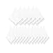 6/12/18 Pack of Ladies White Perfect Wedding Lace Cotton Handkerchiefs