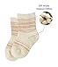 Niteo Certified Organic Cotton Baby Socks 6-Pack, Multi, 6-12 Months