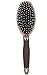 VAMIX Boar Bristle Paddle Hair Brush for Men & Women, Designed for Wet, Dry, Thick, Thin, Curly & Straight Hair Comb (Golden)