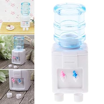 Heroger Mini Water Dispenser?Kids Toys Gift?Doll Furniture?1:6 Drinking Fountains Miniature Toy Dollhouse Furniture Kids Toys Gift.