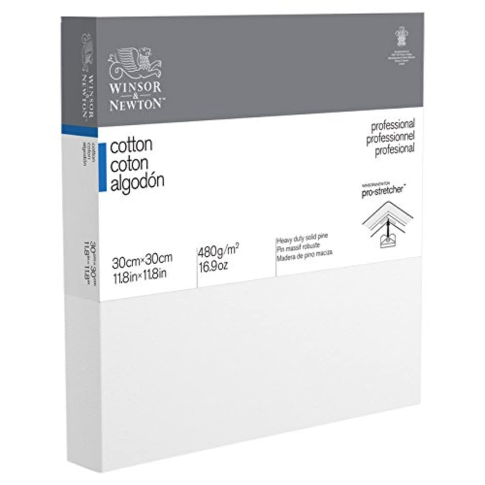 Winsor & Newton 30 x 30 cm Professional Cotton Deep Edge Canvas (Pack of 1)