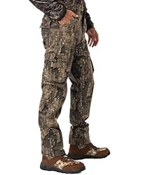 Realtree Men's Timber Camo Hunting Pants, Durable