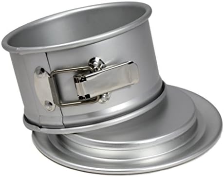 Kitchen Knack Professional Anodized Aluminum 6 Inch Round x 3 Inch Springform Cake Pan