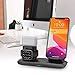 Wireless Charger,4 in 1 Wireless Charging Station for Airpods 1/2/pro,Qi Fast Wireless Charger DockStand for iPhone 11/11 pro /11 Pro Max/Xs/XS Max/XR/X / 8 /8P,Apple Watch Series 5/4/3/2/1