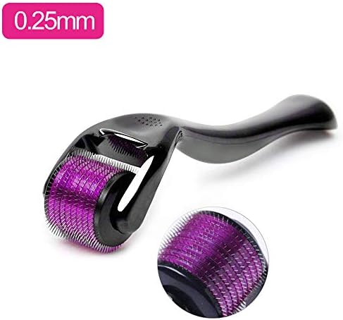 Derma Roller Kit for Face 0.25mm,540 titanium Microneedle Needle Roller for Face.