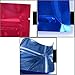 100 Pieces Colorful Self Sealing Zip Mylar Packing Pouch Storage Food Accessory Snack Package Bags Heat Seal Tear Notches Aluminum Foil Wholesale Food Grade Pouches (Color Random) (7.5x6.5cm)