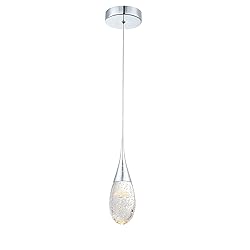 JoollySun Crystal Pendant Light Fixtures: Chrome