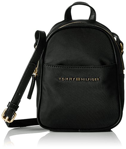Tommy hilfiger juliette nylon backpack crossbody, black