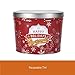 Popcornopolis Gourmet Zebra Popcorn 1.26 Gallon Tin, Popped Popcorn Gift, Christmas Party Tin