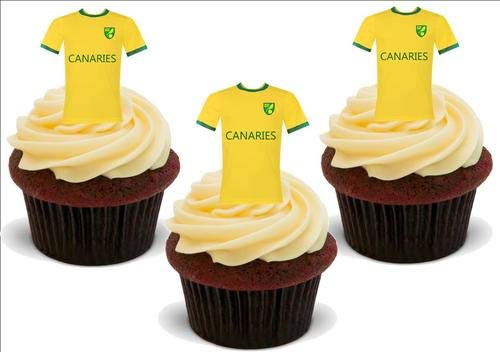 Norwich City Shirts Championship League 12 Edible Stand Up