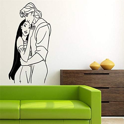 Zqyjhkou John Smith Etiqueta De La Pared De Dibujos Animados Para