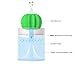 USB Cool Mist Humidifier, AmuseNd Mini Size Cactus Humidifier for Bedroom Home Office Car 280ml 50ml/h with Timed auto shutdown