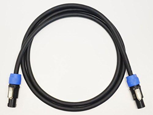 Coleman 12 Gauge 6' Speaker cable with Neutrik SpeakOn Straight Connectors