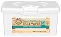 Earth's Best Chlorine-Free Wipes, Tub, 72 Count
